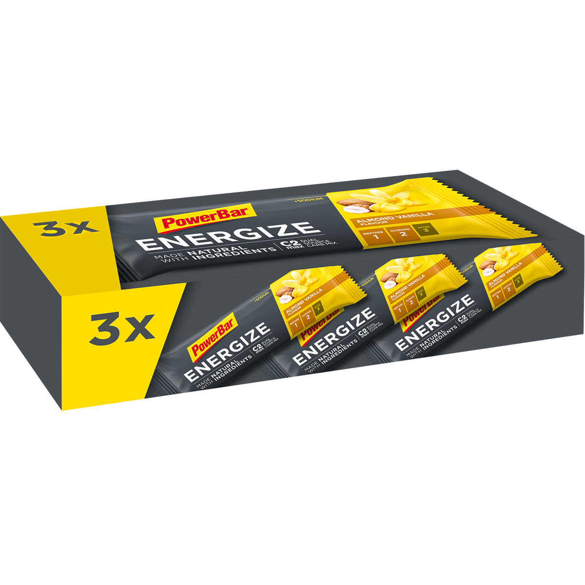 ENERGIZE MADE WITH NATURAL INGREDIENTS 3er Pack ENERGIZE MADE WITH NATURAL INGREDIENTS 3er Pack