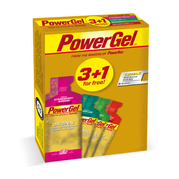 Vorteilspack: 3+1 PowerGel Original - Multiflavour Vorteilspack: 3+1 PowerGel Original - Multiflavour